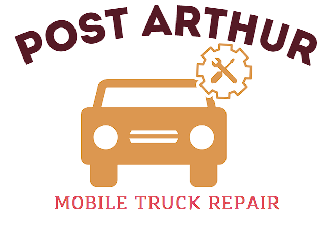 this image shows port arthur mobile truck repair logo